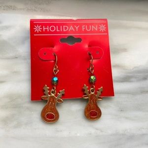 Reindeer Earrings